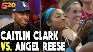 Jeff Teague REACTS to Caitlin Clark LAUGHING after Angel Reese MISSED game-winner | Club 520 screenshot 4