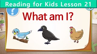 Reading for Kids | What Am I? | Unit 21 | Guess the Bird screenshot 2
