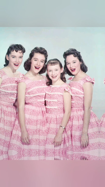 Lennon Sisters Tonight You Belong To Me #lennonsisters #oldies #retro #vintage  #trending