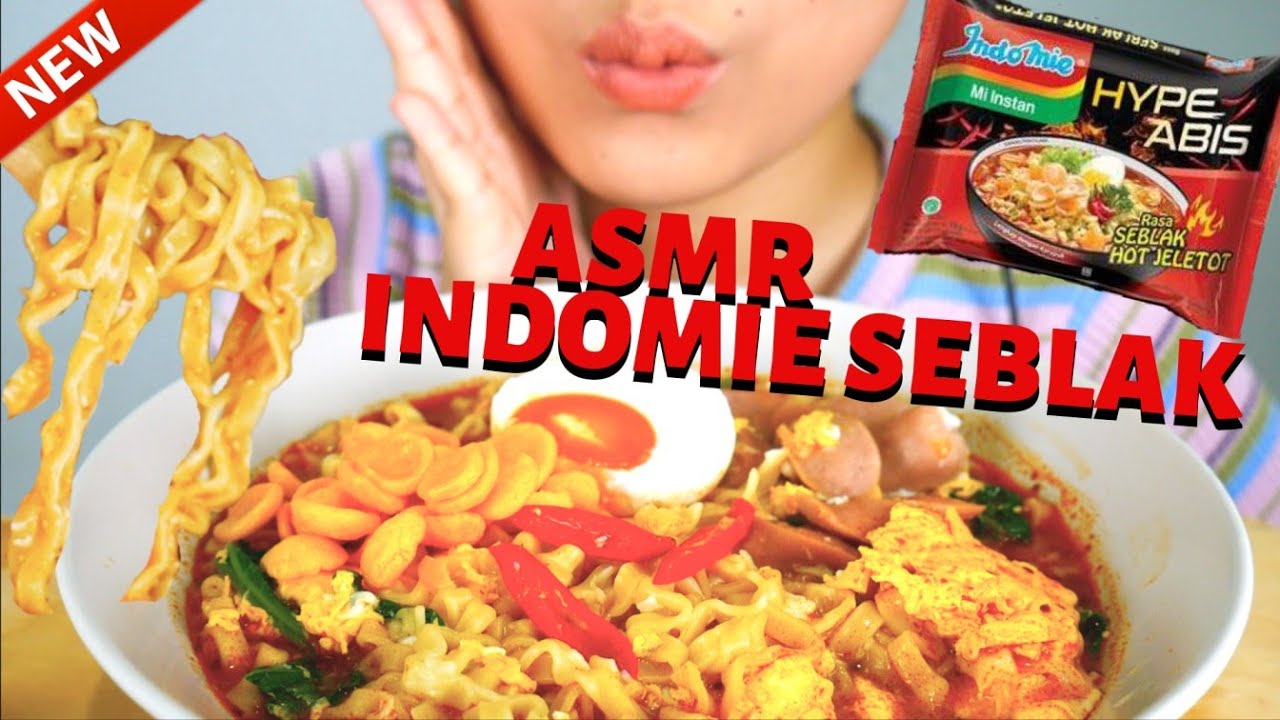 Asmr Indomie Seblak Hot Jeletot Hype Abis Soft Eating Sounds