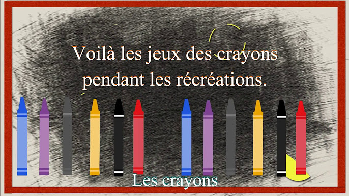 Crayons de Couleurs - Comptines et chansons sur les couleurs pour