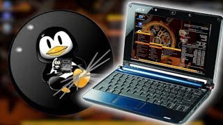Pruebo Damn Small Linux en un Intel Atom N270