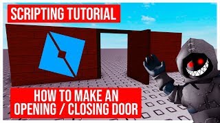 Scripting Tutorial How to Script a Opening / Closing Door Roblox Studio