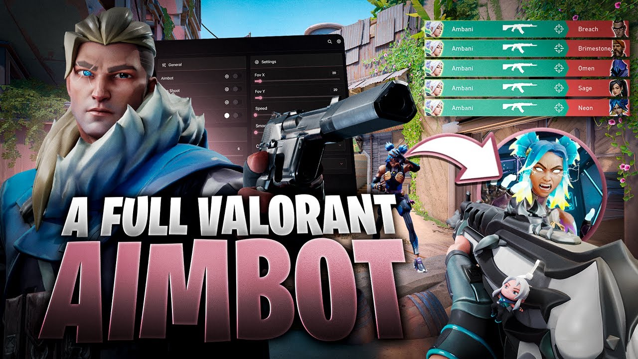 I've found an UNDETECTABLE COLORBOT for Valorant! (Ambani Guide)