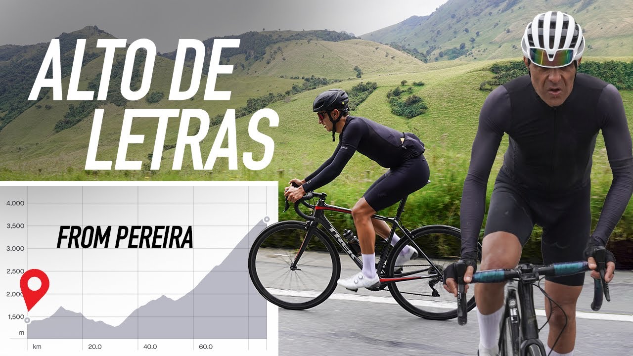 ALTO DE LETRAS DESDE PEREIRA | EN BICI DE RUTA - 86kms