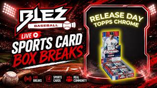 TOPPS CHROME RELEASE DAY w/ BROWN & ALEXIA!!! Backer cameo