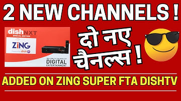 Zing Super FTA Dishtv|2 New Channels Added On Dishtv!Zing Super FTA Latest Update !