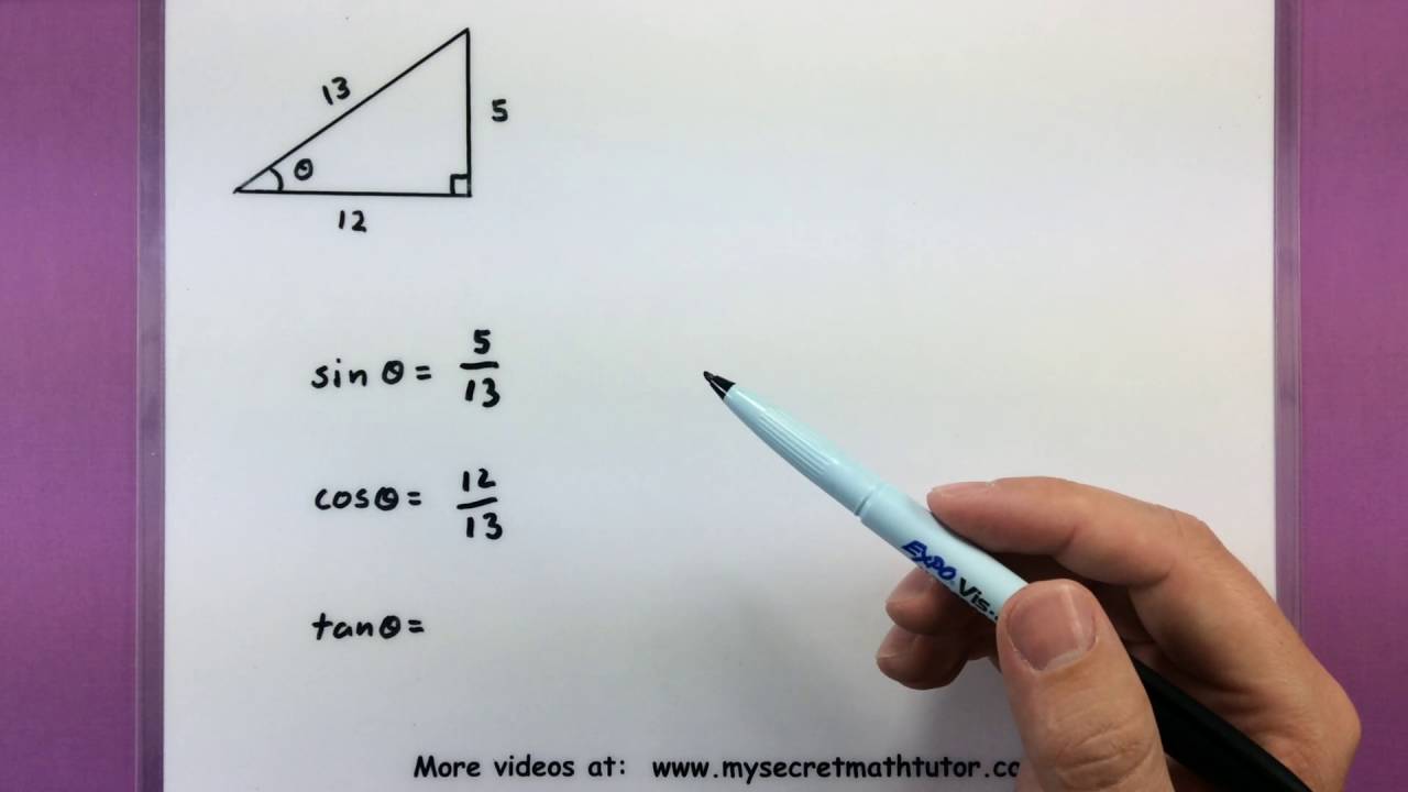 Trigonometry - Find the exact value of sin cos and tan