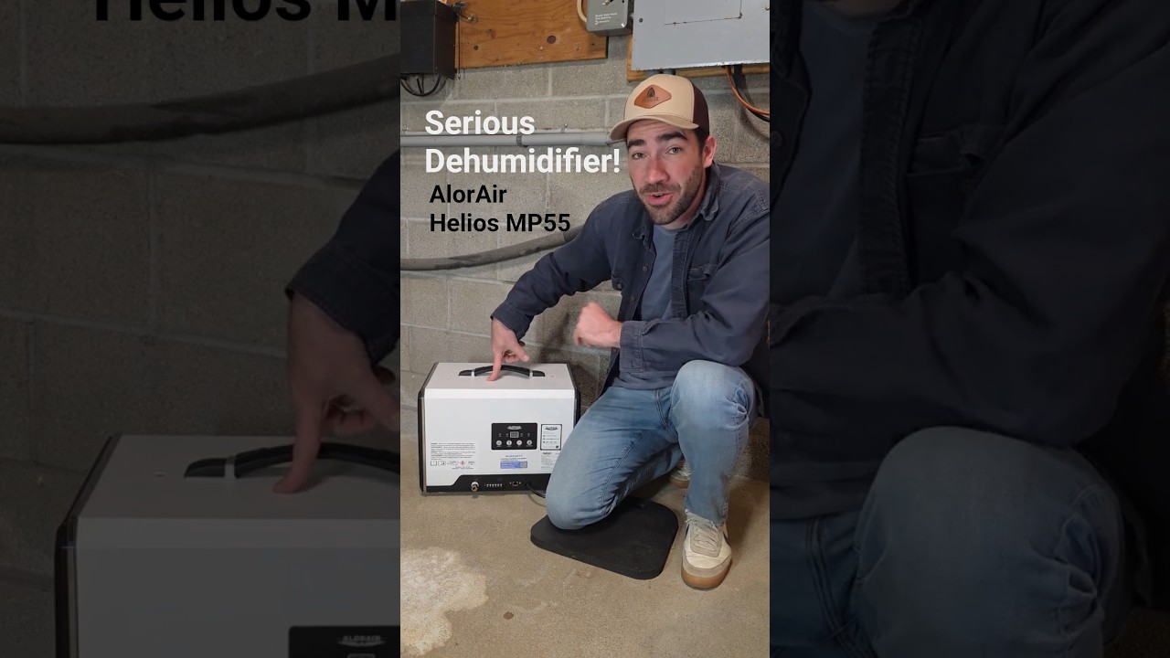 AlorAir Helios MP55 Dehumidifier Review #AlorAir #dehumidifier #humiditycontrol #homeimprovement