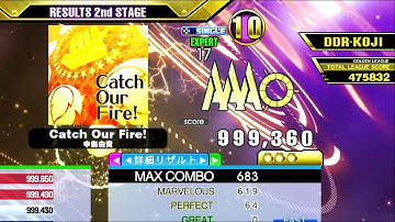 [DDR A3] Catch Our Fire! [Single-EXPERT/MIRROR] 999,360 PFC by DDR-KOJI