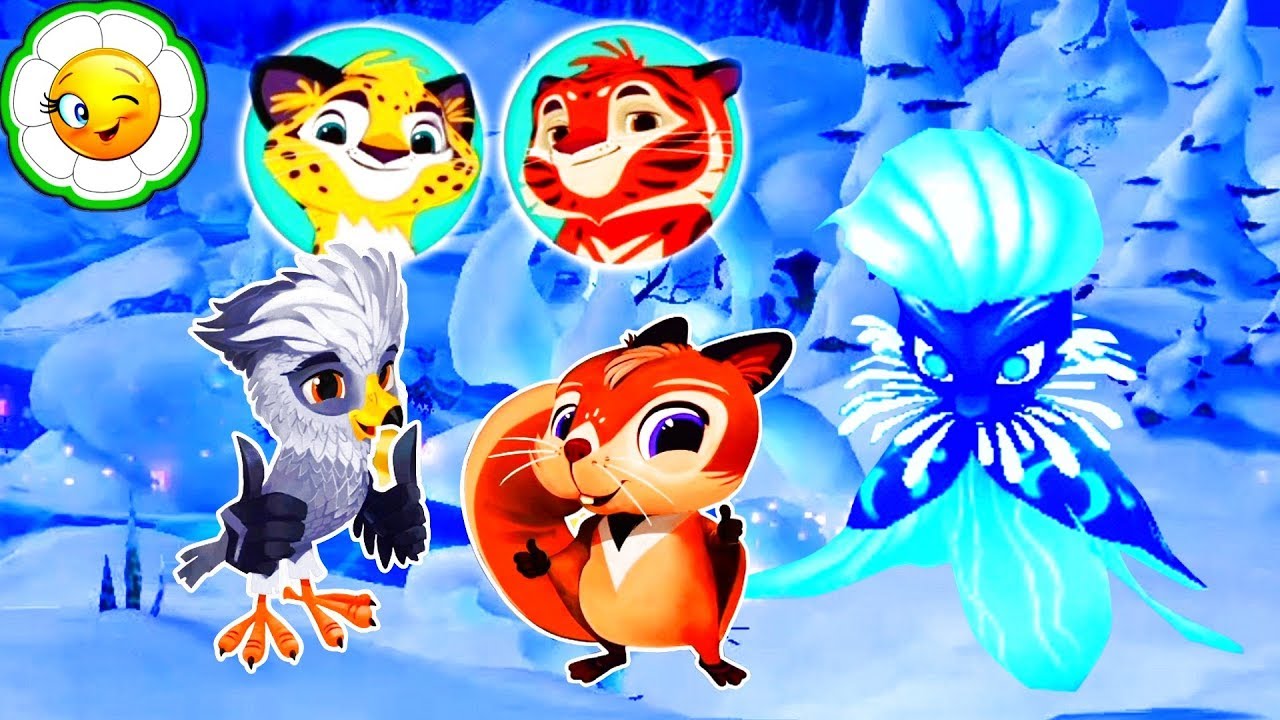 Лео и Тиг #6  Большое обновление: Бельчонок в Зимней Сказке! Новые Друзья и мини-игры!
