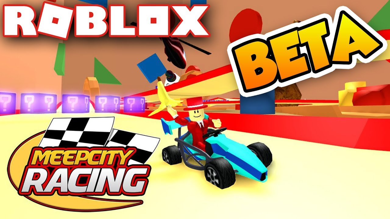 First Look At Meep City Racing So Cool Roblox Youtube - roblox meepcity race battle