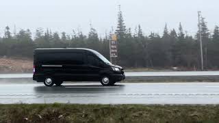 RCMP Emergency Response Team Ford Transit Responding Code 3