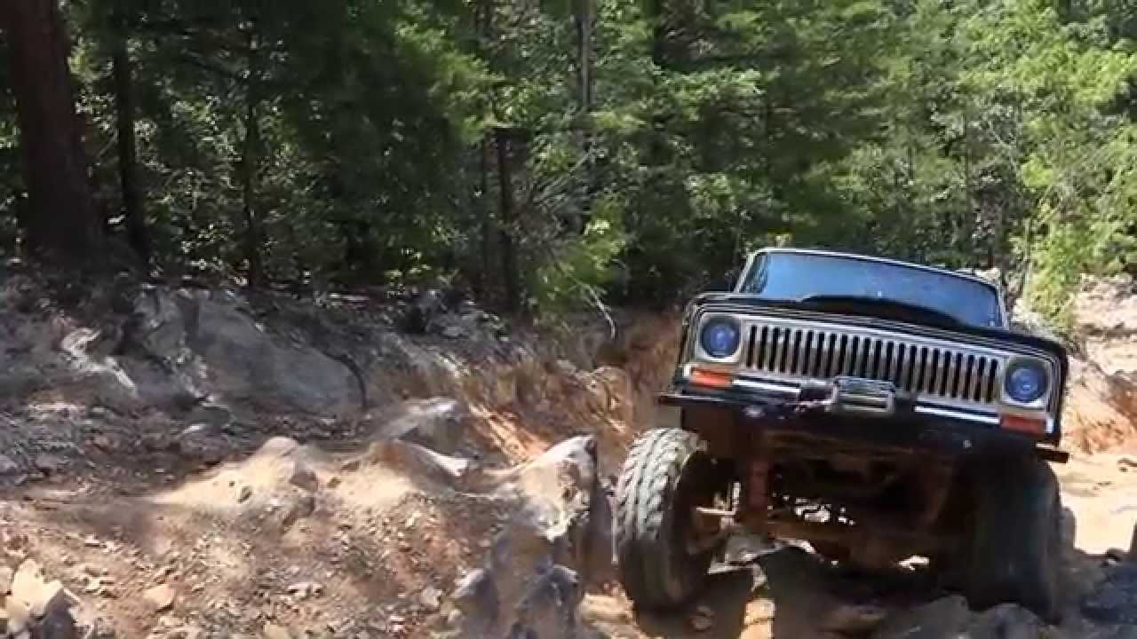 full size jeep wagoneer on daniel at uwharrie national forest at the full size jeep