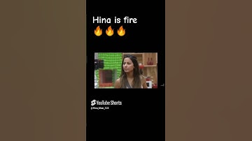 Hina khan❌Fire khan ✔️🔥#realhinakhan #ytshorts #hinakhanbb #strong #girl #attitude #fire#shortsviral