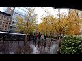 ⁴ᴷ⁶⁰ Walking NYC in the Rain & Wind: The High Line Elevated Park