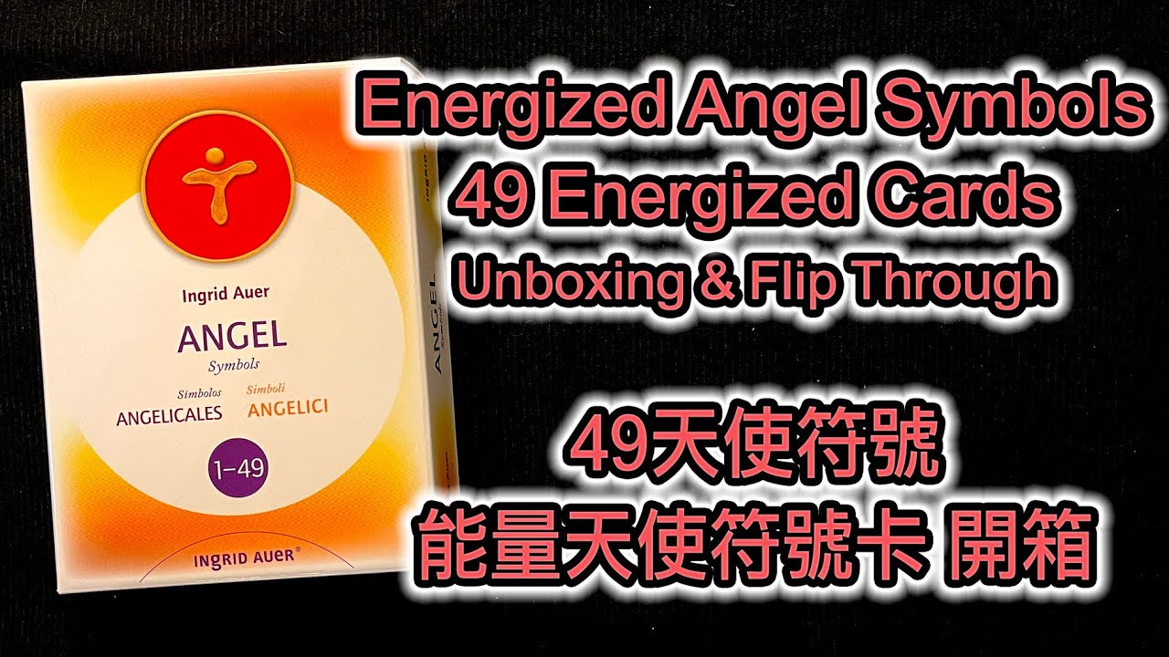 9621162-Energized Angel Symbols - 49 carte energetzed (EN/ES/IT) + 1