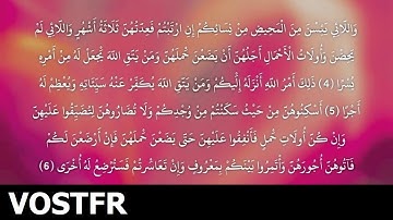 Sourate At-Talaq | Ach-Chatri (65) سورة الطلاق | ابو بكر الشاطري