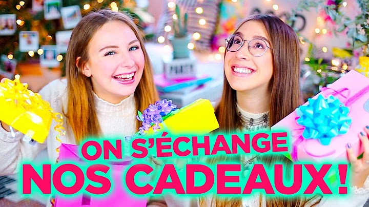 SWAP DE CADEAUX DE NOËL! | 2e peau