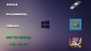 How to use OneClick 🔧 ( the proper way ) [ Rufus.ie + NVCleanInstall + OneClick TUTORIAL ] 📌