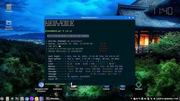 MOTD Script Linux / Raspberry Pi  (english version)