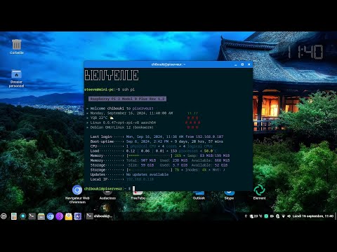 MOTD Script Linux / Raspberry Pi  (english version)