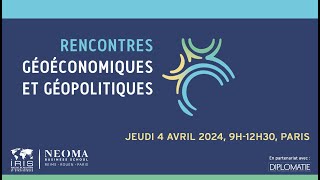 Perspectives géopolitiques par Pascal Boniface | Rencontres géoéconomiques et géopolitiques