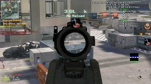 IW4X Linux DXVK Gameplay Wine Lutris Manjaro