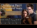 A Thousand Years - Christina Perri (Simple Guitar Tab)