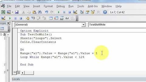 Lesson  23.1 Do While Loops