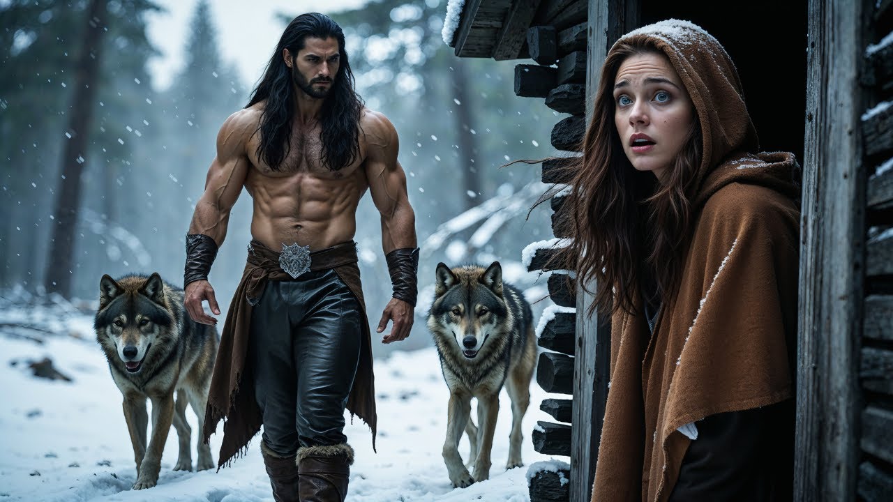 Omega Escaped The Pack And Found A Frozen Cabin — Unaware She’d Stepped Into Alpha King’s Territory