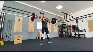 Romanian Throwdown / Masters Women 39+ / WOD 3