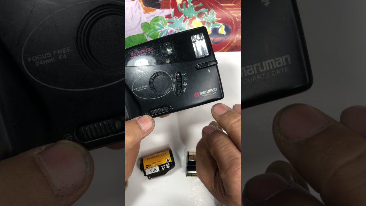 Weird Maruman Express High Speed Half Frame Film Camera How to