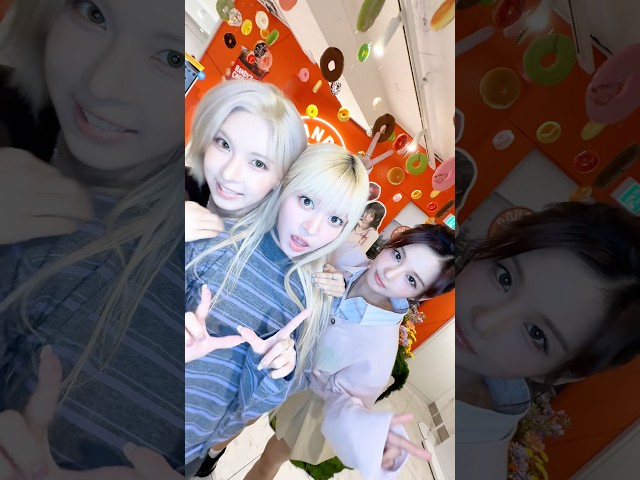병아리와 초를 불어 ????️ ⋆౨ৎ˚⟡˖ ???? #NMIXX #LILY #SULLYOON #BAE #긴소원_BirthdayWish