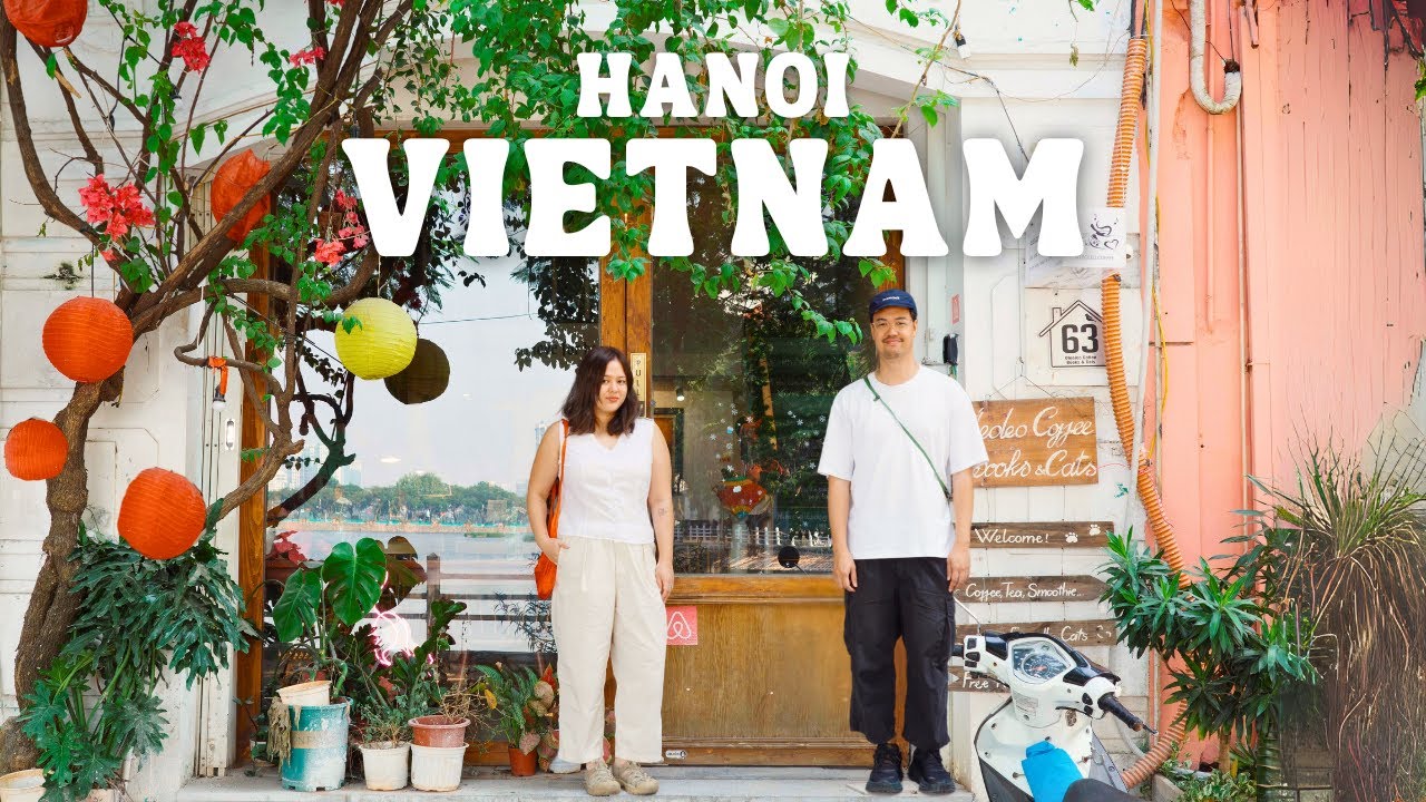 Hanoi Vlog 2024 🇻🇳 Best Cafés, Shopping, Vietnam Travel Guide