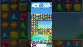 Jewel Crush 💎 - Jewels & Gems Match 3 Legend 2021 Level 550 ⭐⭐ no Booster 👑 Android Gameplay ✅ screenshot 4