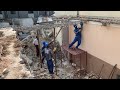 GROUPE RDLSERVICE CONSTRUCTION CONGO-KINSHASA PREMIÈRE ÉTAPE DÉMOLITION