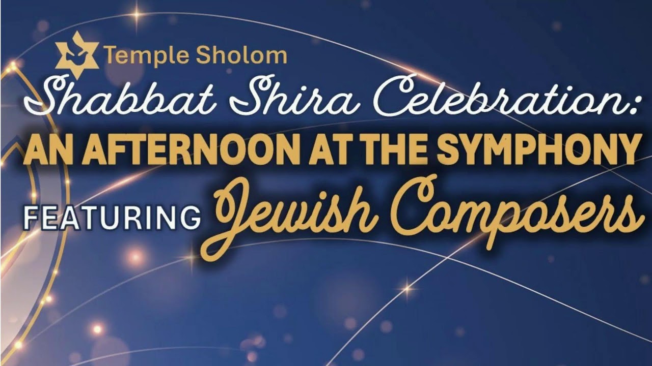 Shabbat Shira Concert - Temple Sholom, Vancouver, BC