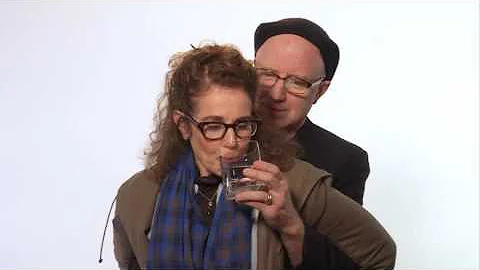 Debra Winger & Arliss Howard enjoy a drink