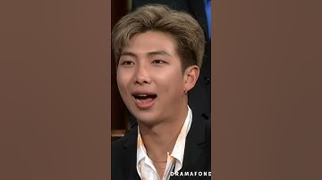 BTS introducing themselves in english