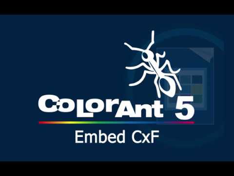 ColorAnt 5 - Embed CxF data
