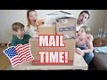 New Zealand Family Shocked with mail sent from America! Mail Time Episode 1