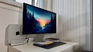 My Mini & Minimal Mac Mini M2 Pro Desk Setup