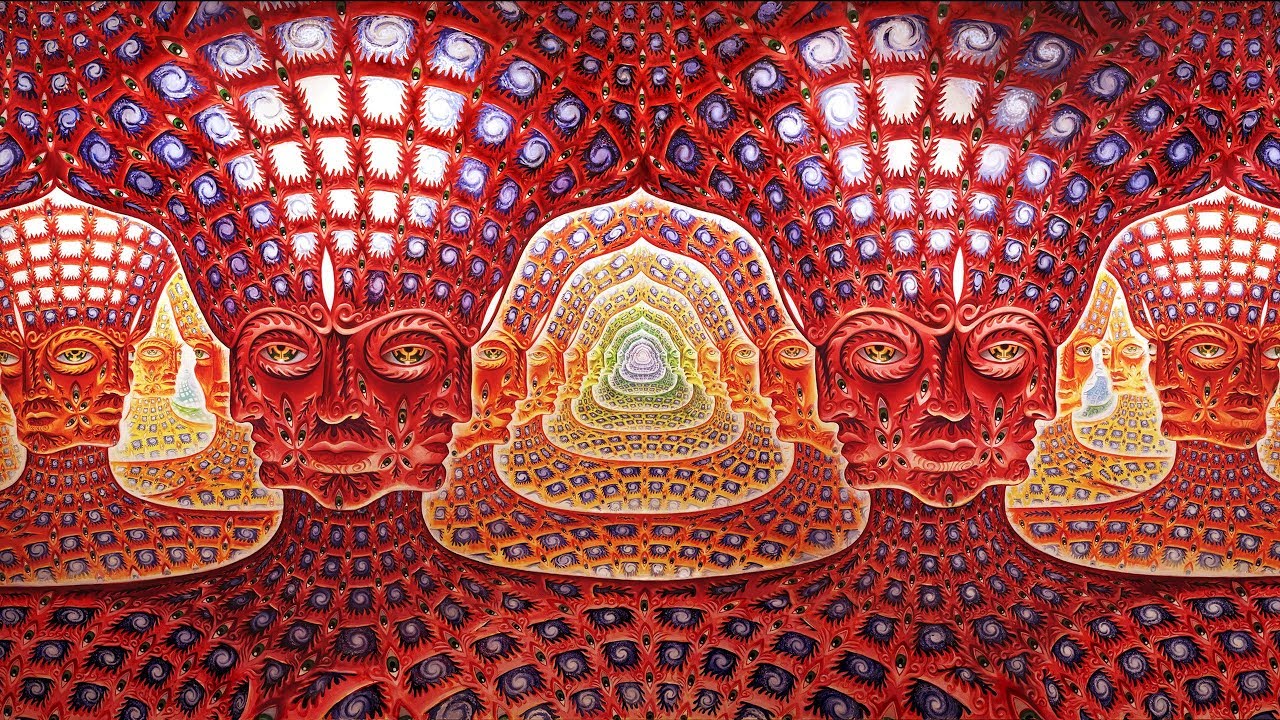 Alex Grey's DMT Trip [Ayahuasca] - YouTube