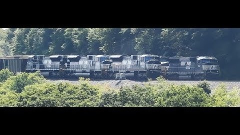 Ex. Conrail SD80MACs at Horseshoe Curve!-July 5, 2019