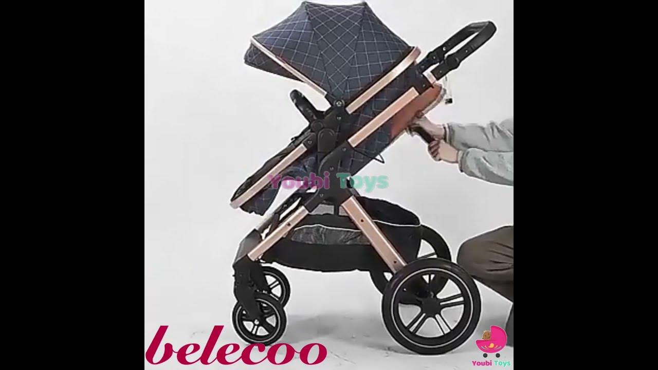 Poussette BELECOO 3en1 ORIGINALE - Avec Maxi Cosi et Sac Gratuit