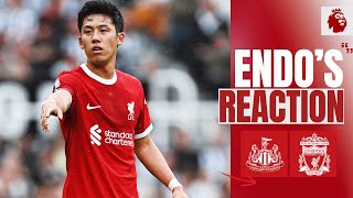 ENDO REACTS: Its Liverpool Even with 10-men we have a chance | Wataru on Newcastle Utd win