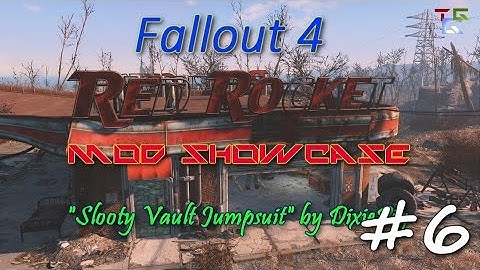 Fallout 4 "Red Rocket" Mod Showcase - Part #6: Slooty Vault Jumpsuit by DixiePig