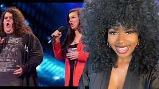 FIRST TIME REACTING TO | CHARLOTTE & JONATHAN- BRITAIN'S GOT TALENT 2012 AUDITION REACTION