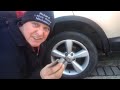 How to remove locking  wheel nut  with the spinning ring with out the key tool